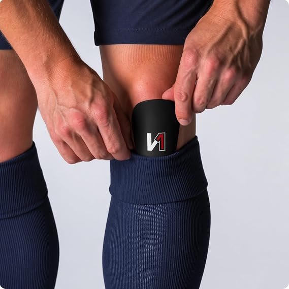 ONEKEEPER Mini Shin Guards Soccer - Small Shin Pads for Youth, Kids, Men & Women - Lightweight Slip-in Protection