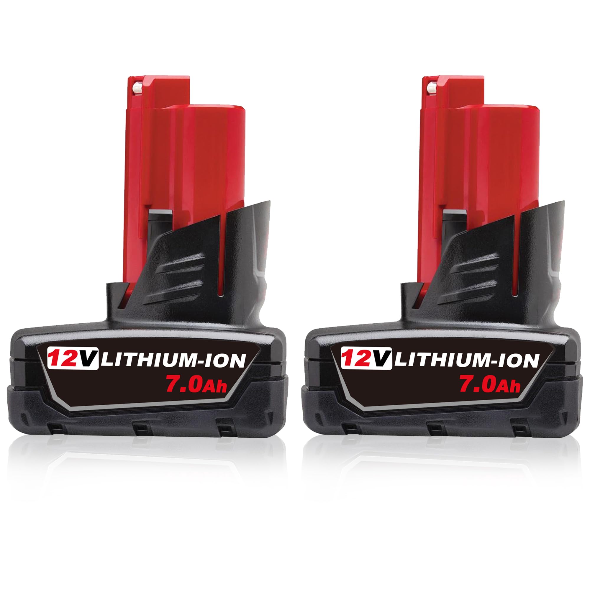 VANON 7.0Ah 12V Battery Replacement for Milwaukee 12V Battery Lithium Ion Compatible with Milwaukee 12 Volt 48-11-2401 48-11-2402 48-11-2460 48-59-2401 Cordless Power Tools 2 Pack