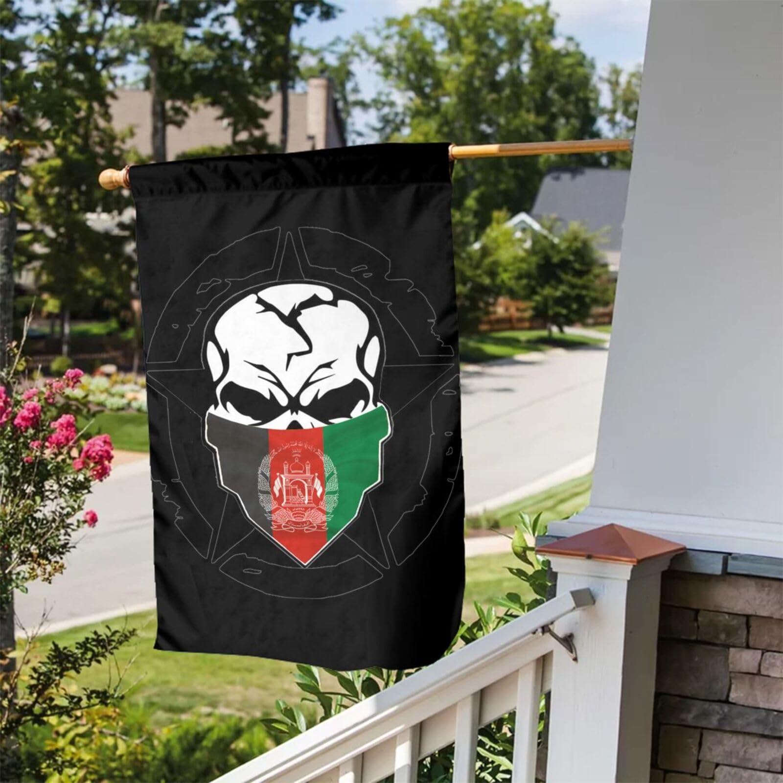 Afghanistan Mini Banner Flag - 4x6 Inch, 2-Sided, Great For Car & Home Decor