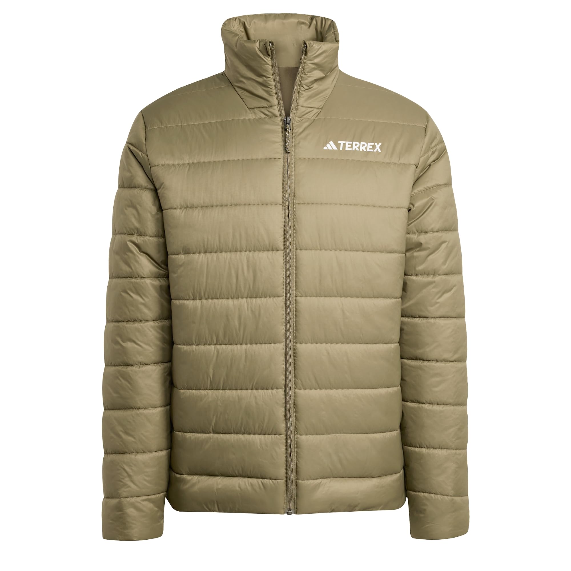 adidas Men's Terrex Multi Essentials Insulated Jacket, Olive Strata, XS