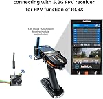 Radiolink 5.8G 48CH Transmission d'images sans fil OSD 800TVL Émetteur de caméra commutable 25mw/100mw/200mw pour FPV RC Voiture FPV Drone de course Quadcopter