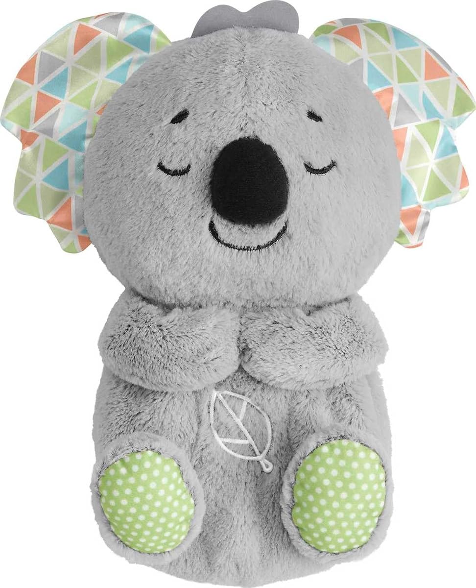 BABY Toy Soothe 'n Snuggle Koala Plush Sound Machine with Customizable Music Lights & Breathing Motion for Newborns 0+ Months