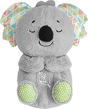 Juguetes para bebés Fisher-Price Soothe 'n Snuggle Osito de peluche con máquina de sonido personalizable con luces y movimiento de respiración para recién nacidos 0+ meses