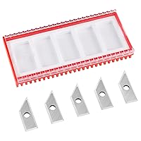 Vista 1 de Insertos de carburo de 60 grados para BINSTAK-B2301-1/4 Shank 60-Deg V Groove Router Bit - 5 PCS