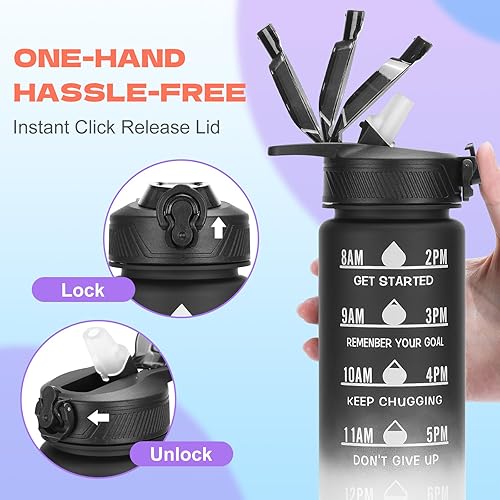 Miniatura 5 de Botella de agua (azul)