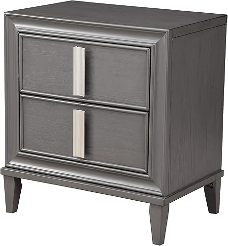 Lorraine - Mesita de noche, color gris disponible en Yaxa Venezuela