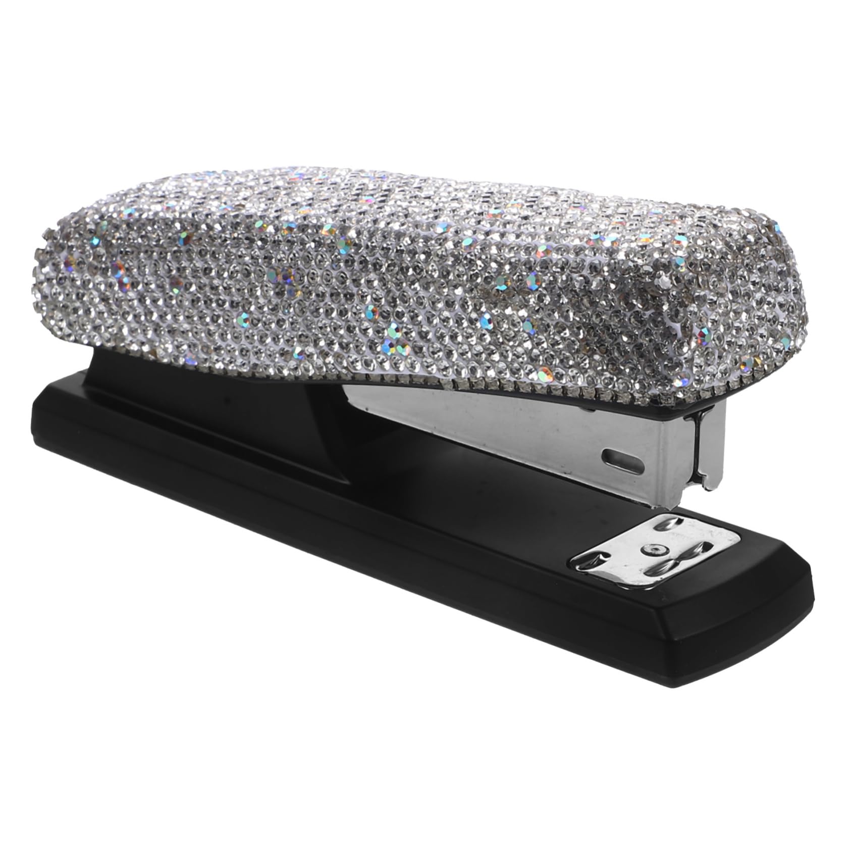 Tofficu 3 Sätze Rhinestone Heftgerät für Zuhause und Büro Robuster Leichter Handhefter für Schüler Lehrer und Kollegen Multifunktionales Zubehör für Schule und Büro