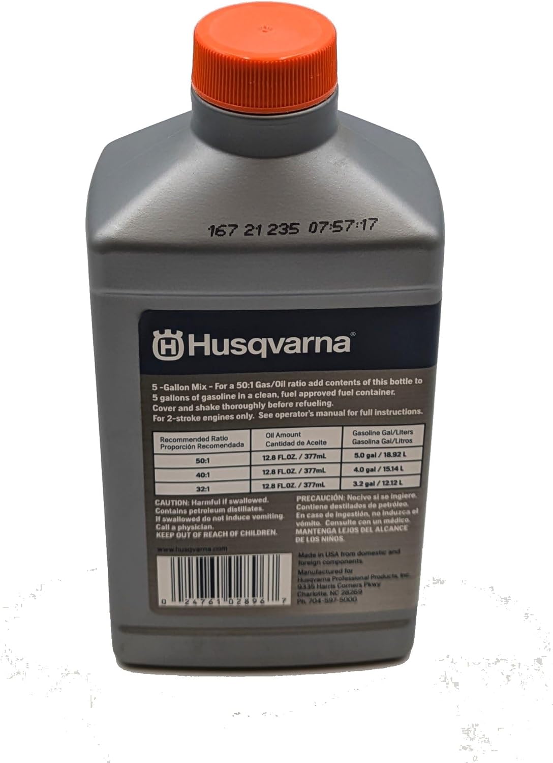 Husqvarna 6-Pack Oil Guard Semi-Synthetic Blend 2-Cycle Oil 12.8oz Bottles
