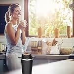 Pour Over Coffee Maker 1-2 Cup, Reusable Cone Coffee Dripper Filter, Stainless Steel Portable Coffee Filters Coffee Maker with Cleaning Brush for Home Office Travel