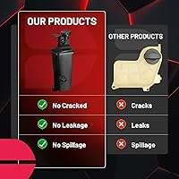 Vista 5 de BDFHYK Depósito de expansión de refrigerante del motor compatible con BMW 320i 323Ci 323i 325Ci 325i 325xi 328Ci 328i 330Ci 330i 330xi X3 X5