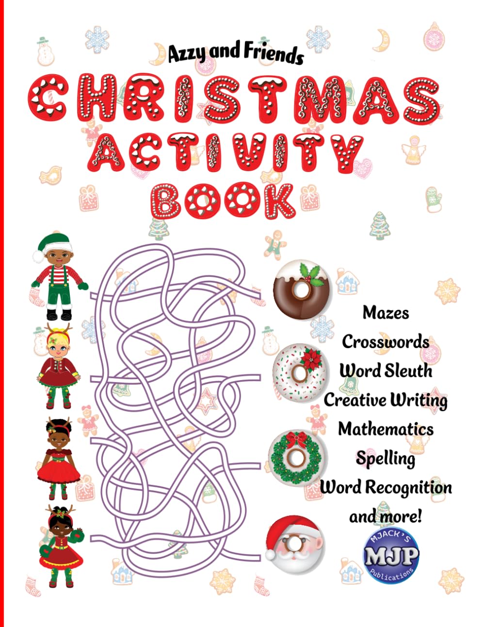 Azzy's Christmas Activity Book (Azzy and Friends Christmas Edition)
