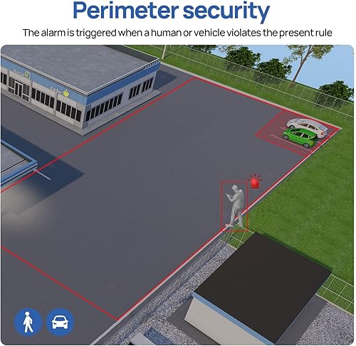 Miniatura 9 de Cámara IP de domo de velocidad PoE PTZ de 4K 8MP con seguimiento automático y audio de 2 vías, inclinación panorámica 18X, zoom óptico 30x,