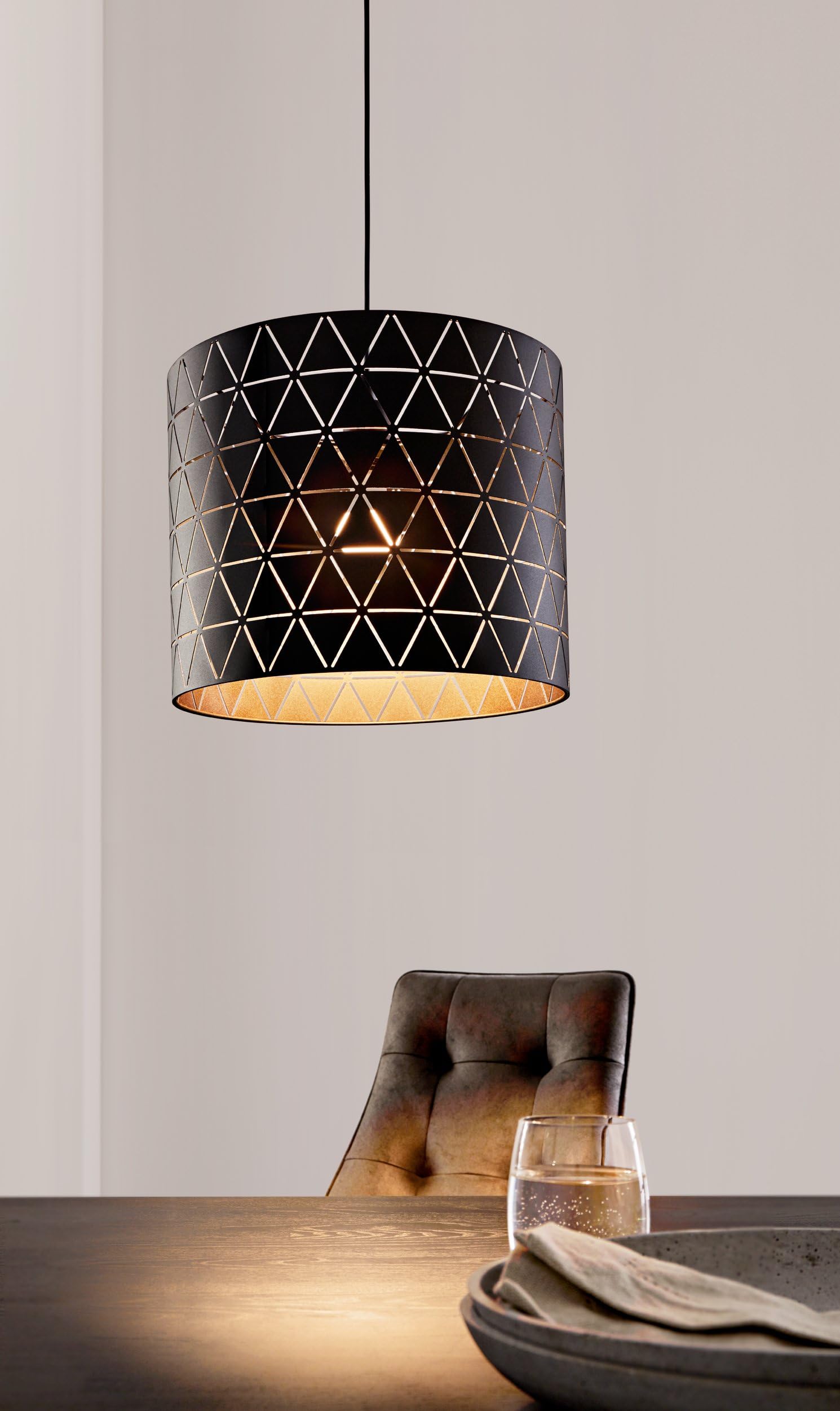 EGLO Lampa wisząca Ramon, 1-płomienna lampa sufitowa