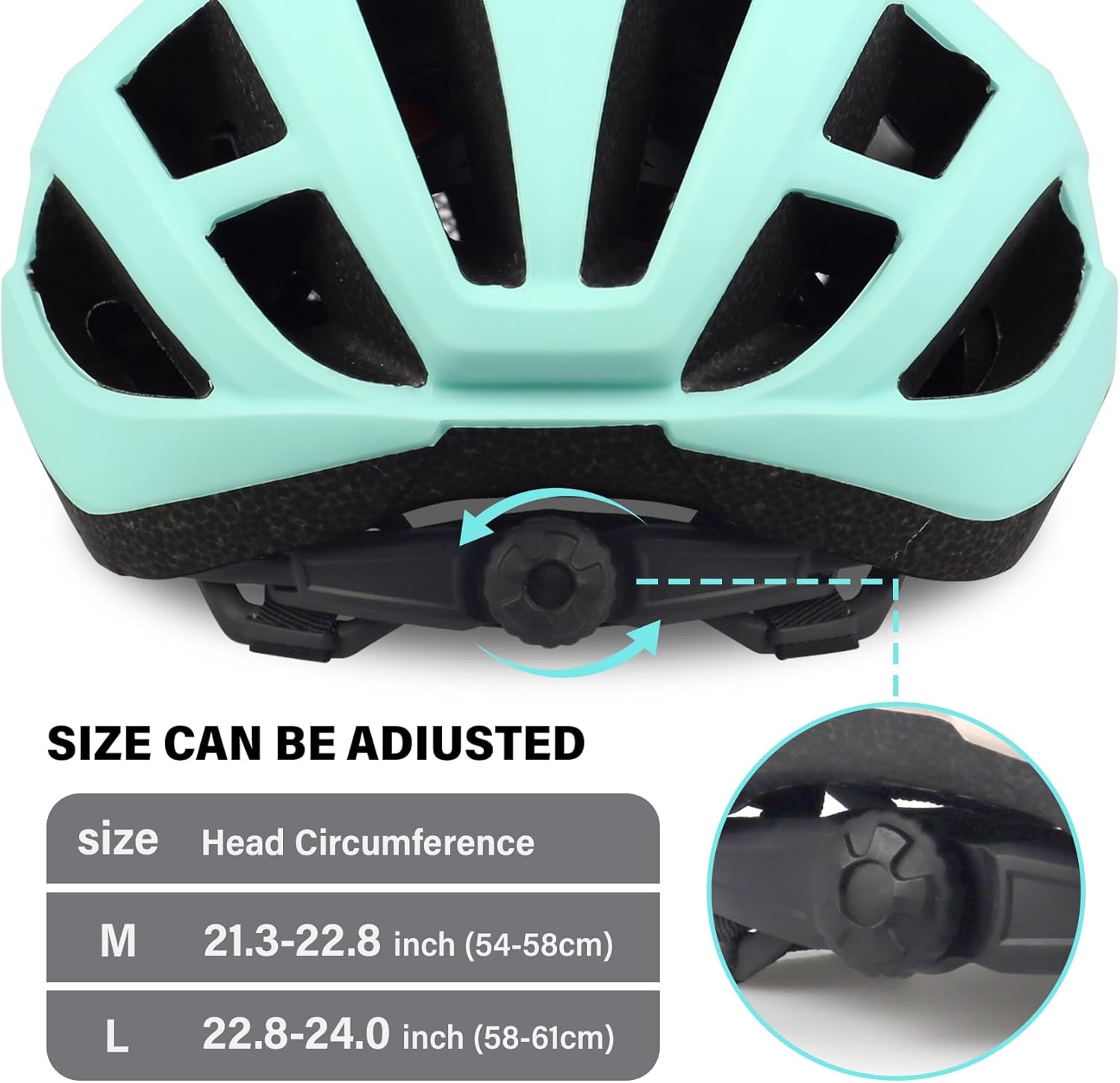 Bike Helmet for Adults Women Men Youth Kids, Lightweight Mountain Road Bicycle Cycling Helmets with Adjustable Dial & Removable Visor