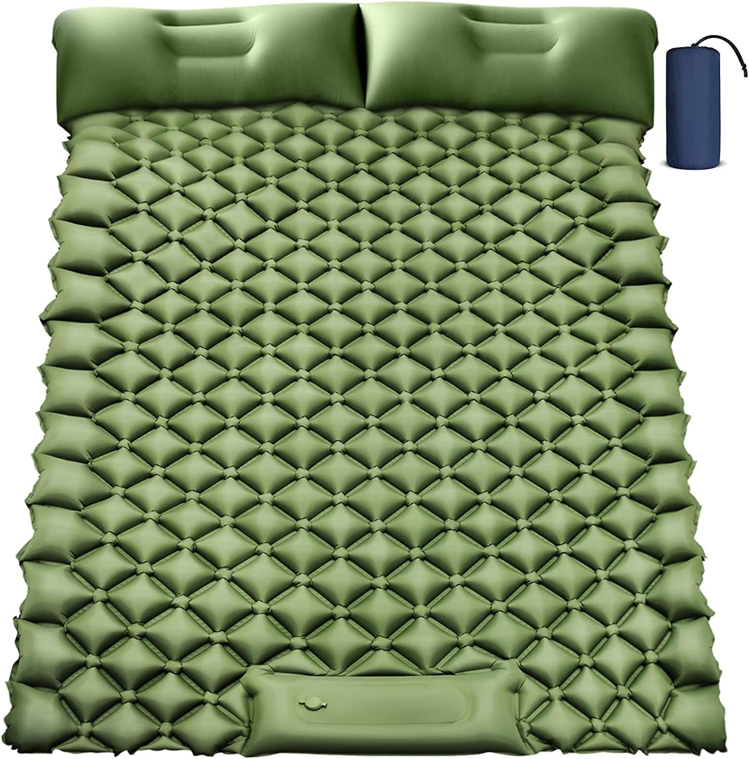 Double Size Camping Sleeping mat, Inflatable Camping pad
