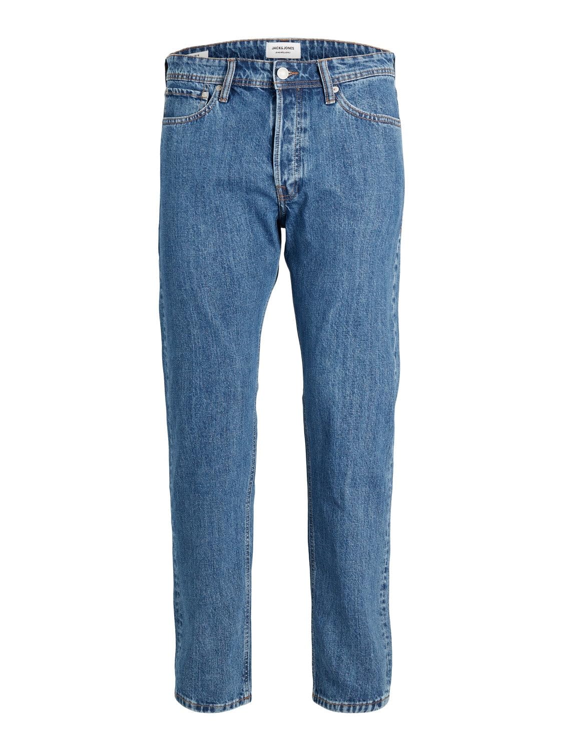 JACK & JONES Male Relaxed Fit Jeans Plus Size JJICHRIS JJORIGNIAL AKM 412 NOOS PLS Relaxed Fit Jeans