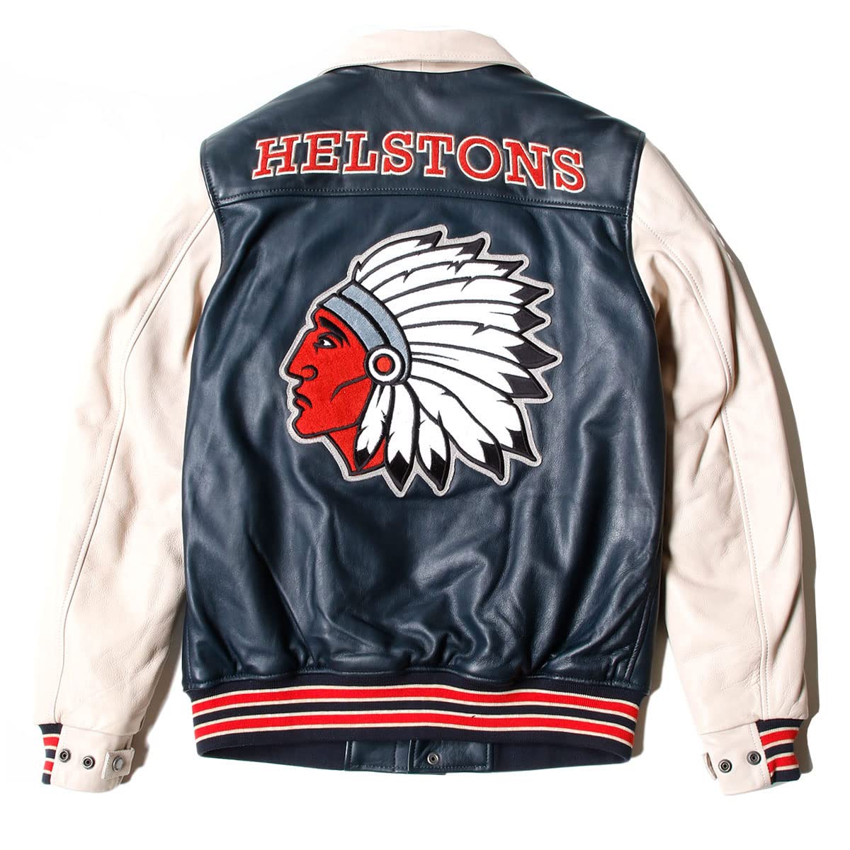 Amazon | ヘルストン CHEYENNE ラグ レザー ジャケット バイク 