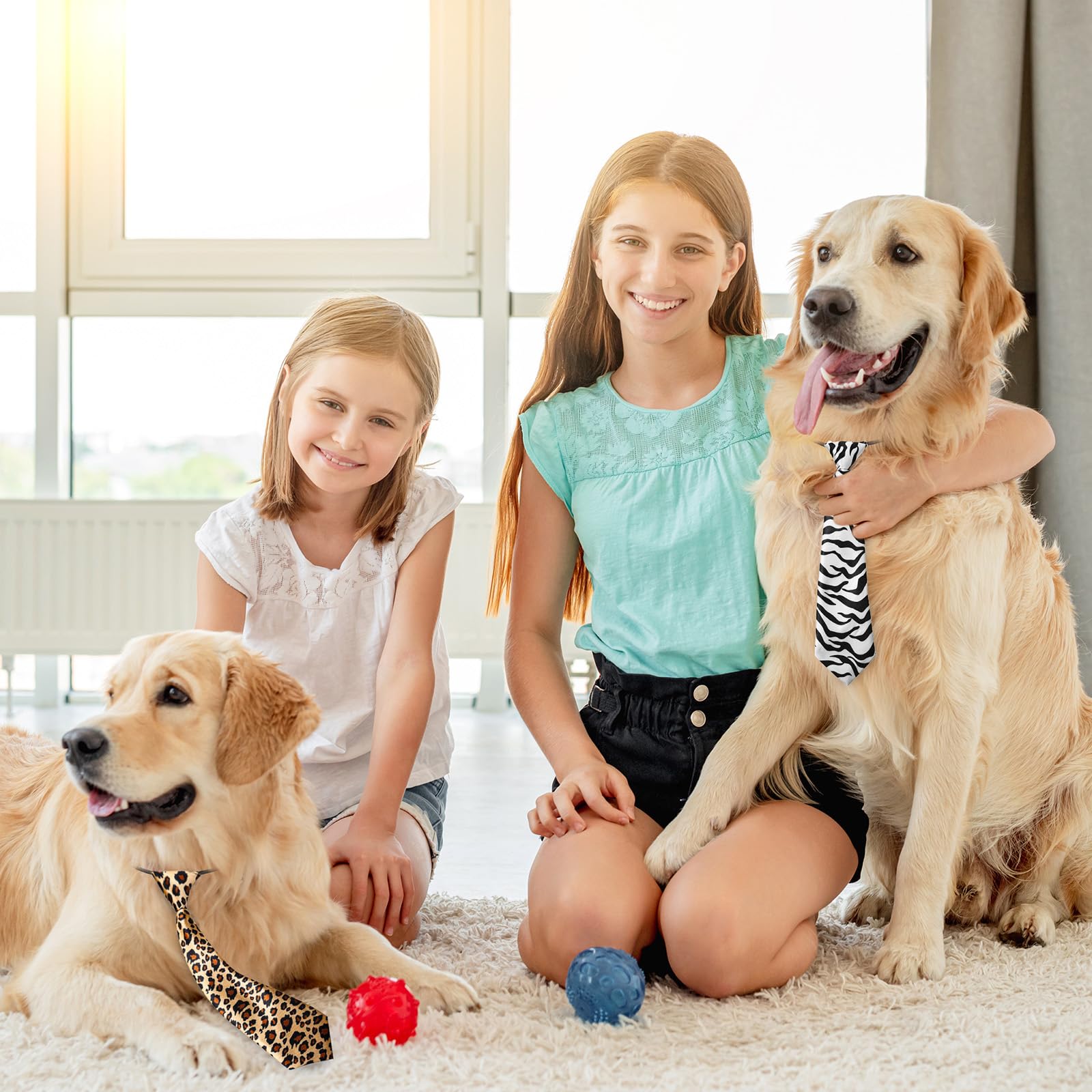 Reginary Halsbänder für große Hunde, verstellbar, für mittelgroße und große Hunde, Hochzeit, Alltag, Geburtstag, Urlaub, Party, Geschenk, Halszubehör, 50 Stück