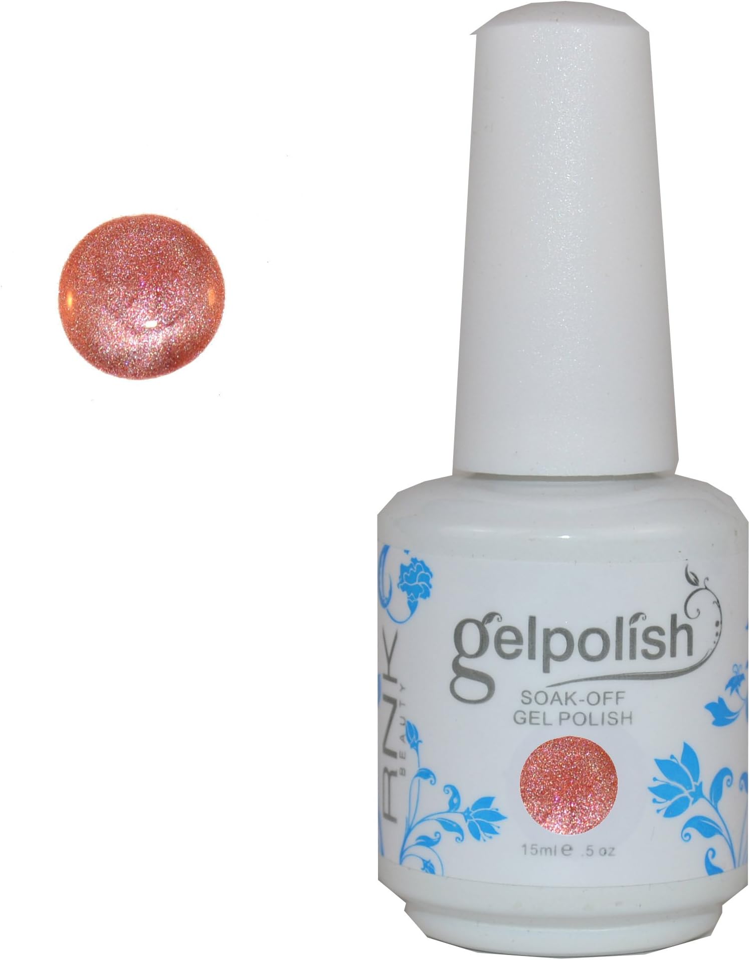 Best Deal! Glitter Pearl Pink Gel Nail Polish - Uv Soak Off