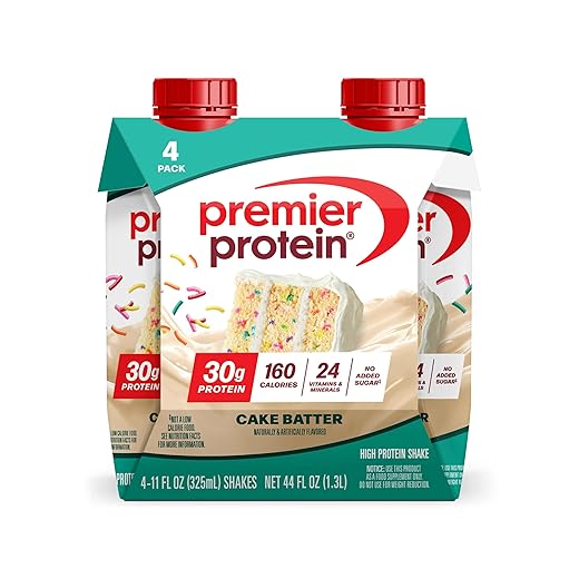 Premier Protein Shake Cake Batter 4-Pack