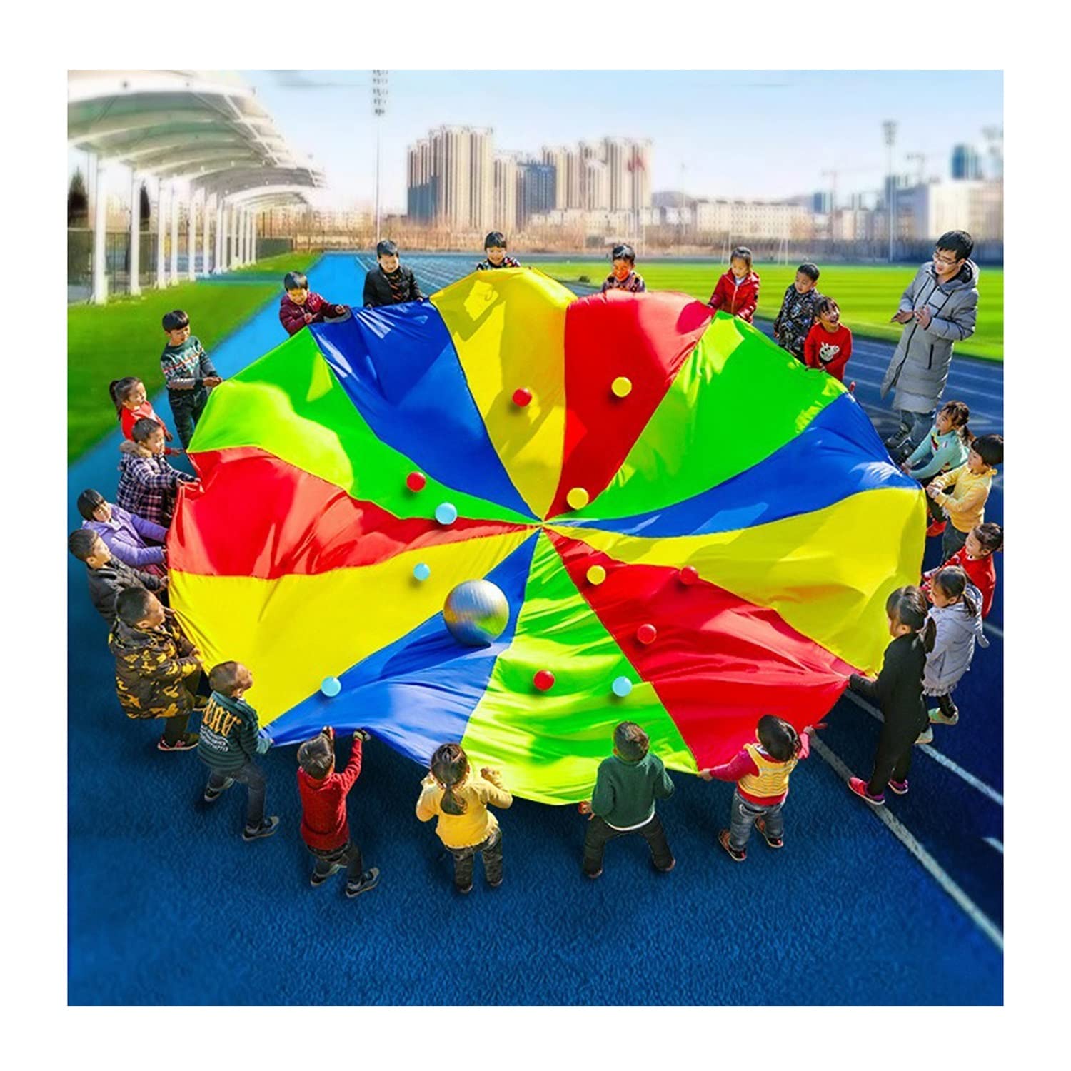 Amazon.com: NPQPNAFC Play Parachute Kids Outdoor Activities