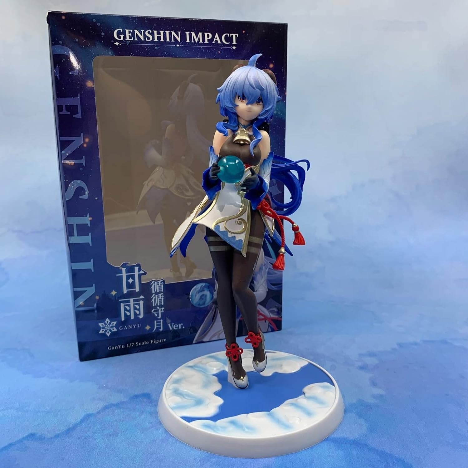 好評国産 ヤフオク! - 新品 原神 甘雨 フィギュア PVC製 塗装済み 完成