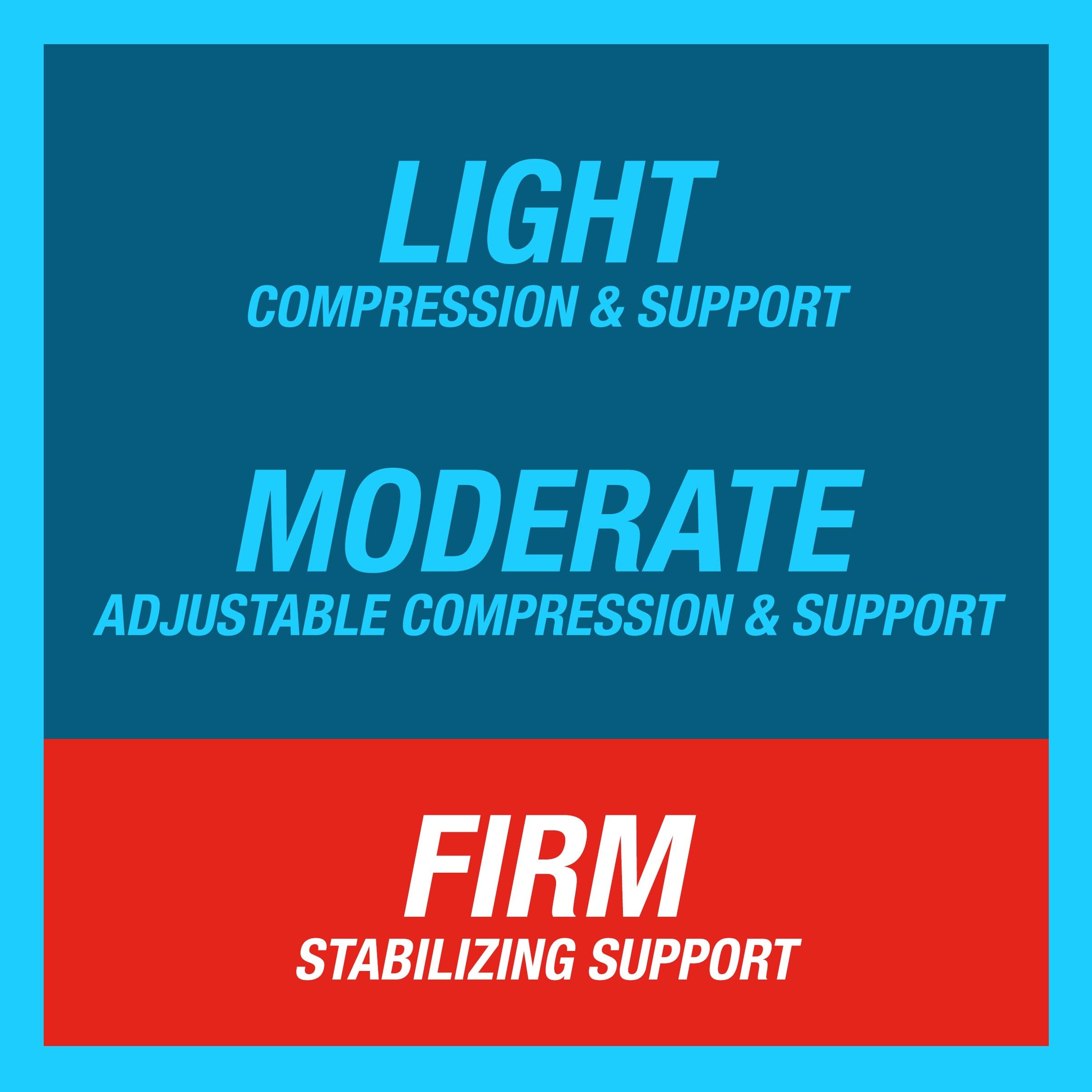 ACE Brand Adjustable Stirrup Ankle Brace, Left or Right Firm Support Ankle Brace for Sprained Ankles and Injury Recovery, Features Pre-Inflated and Adjustable Air Cells for Improved Comfort