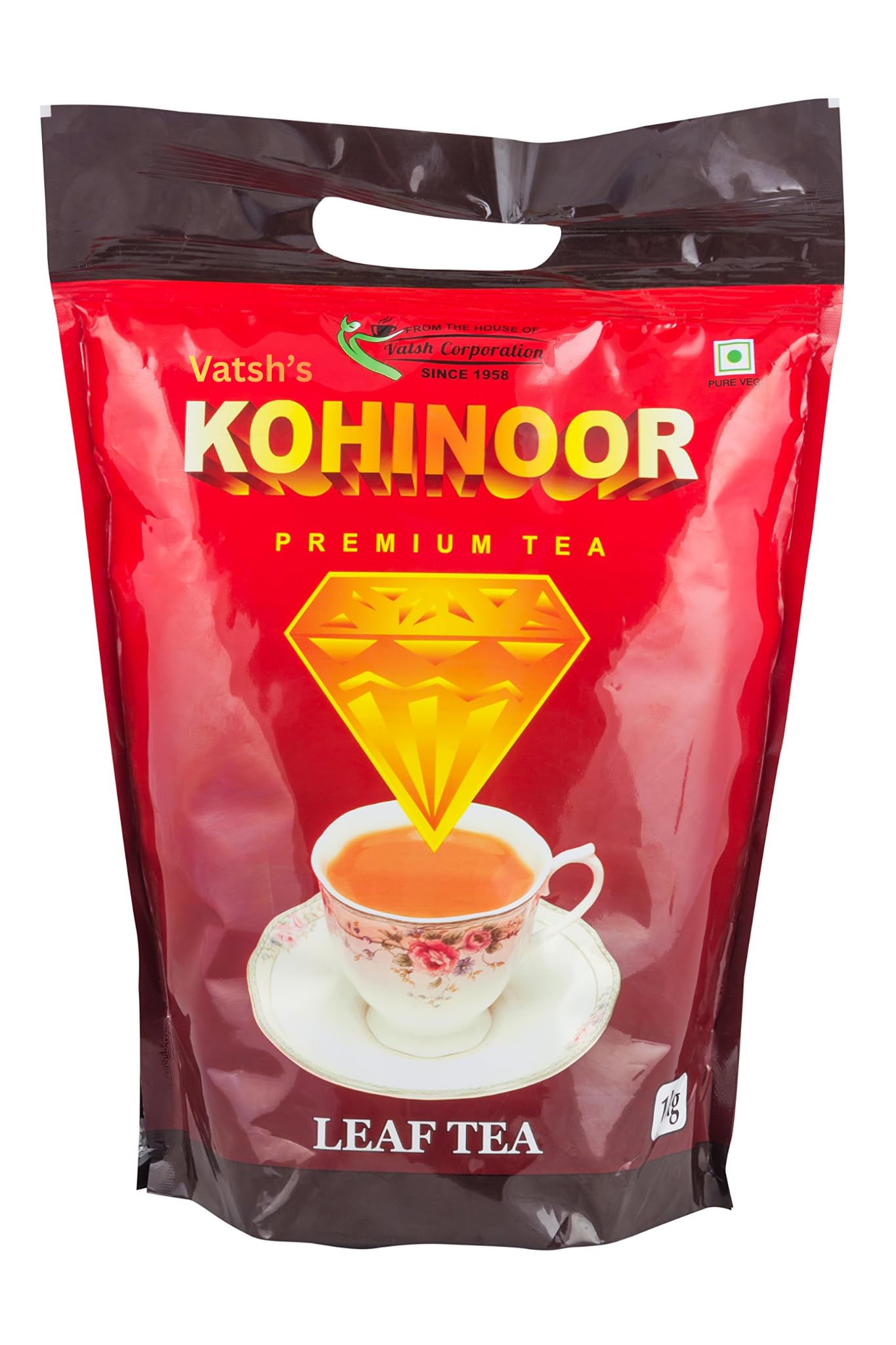 Kohinoor Leaf Tea Loose Tea, Delicate Flavor, Mystical (1 kg)