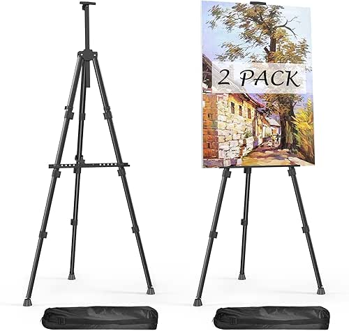 Easels for Painting Canvas, Aredy 66" Art Easel for Drawing,