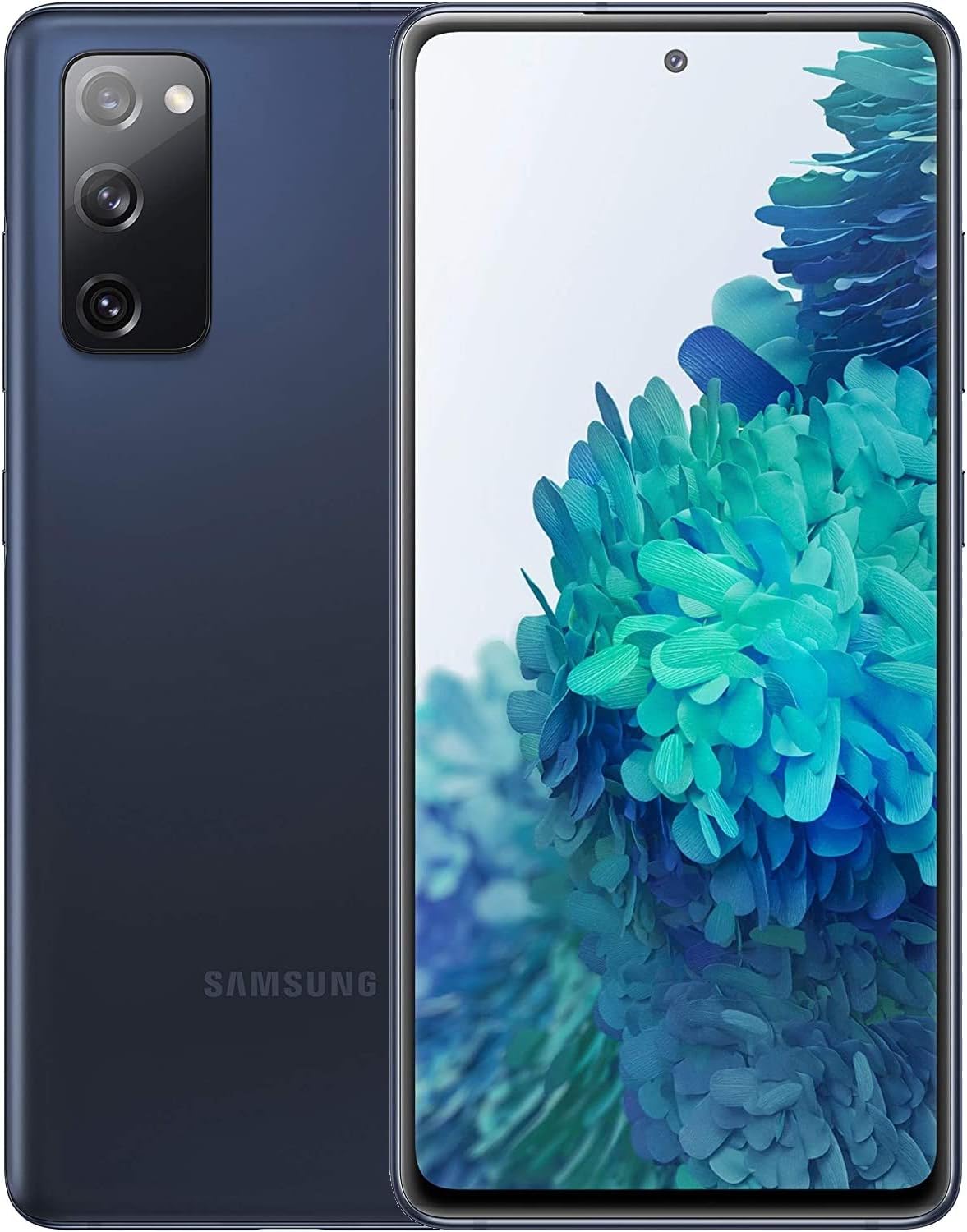 Samsung Galaxy S20 FE 5G 128GB Cloud Navy Dual Sim (Single sim+ e-sim) Unlocked (Renewed)