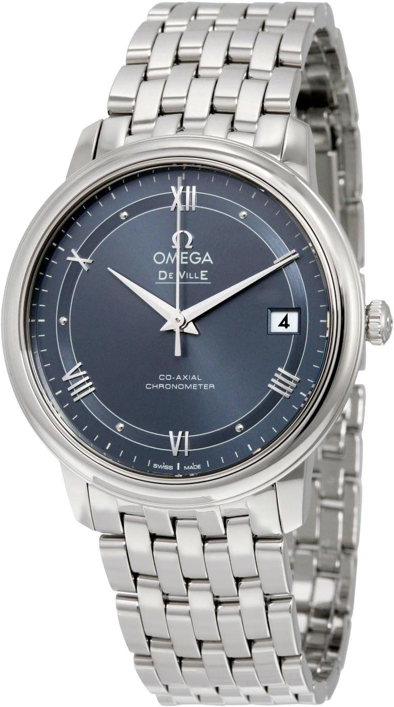 Omega De Ville Prestige Automatic Blue Dial Unisex Watch 424.10.37.20.03.002