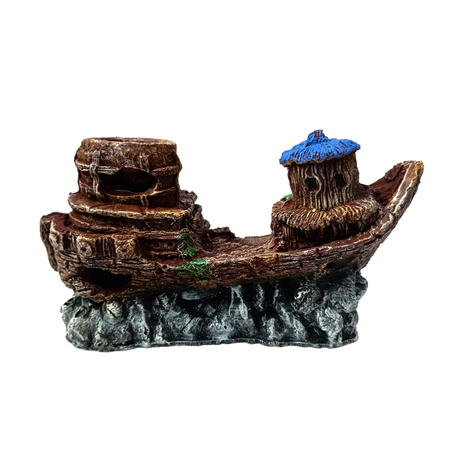 JAINSONS PET PRODUCTS Aquarium Shipwreck Decorations Fish Tank Ornaments - Resin Material Sunken Ship Decorations, Eco-Friendly for Freshwater Saltwater Aquarium Fish Decorations (B0C2QHJHJK) Amazon Price History, Amazon Price Tracker