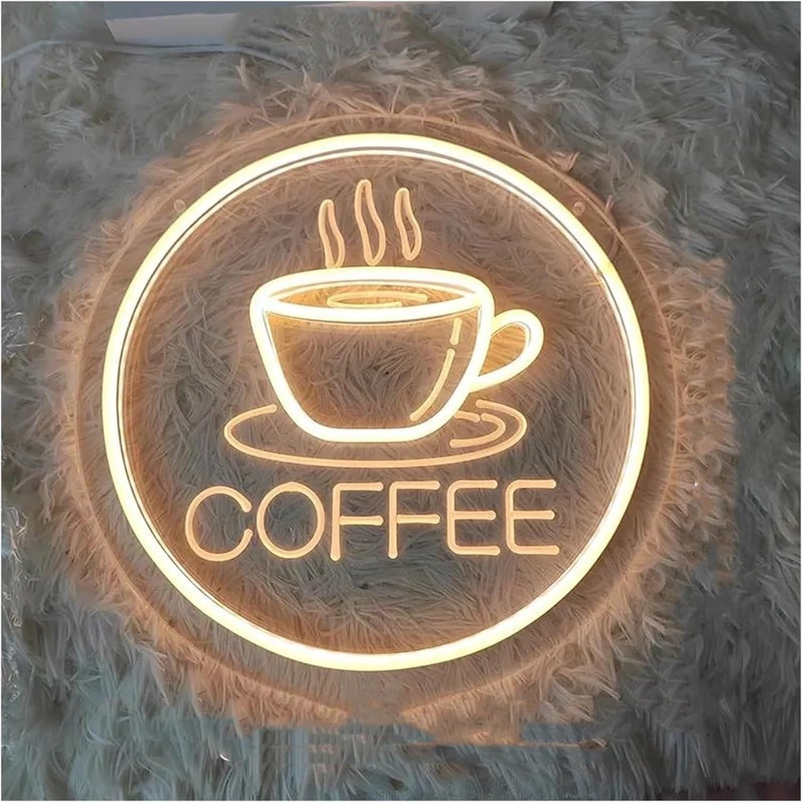 Zynther Neon lamp Colorful Letters Interior Lighting for Cafe for Neon Sign Wall Decor Restaurant Hotel Powered