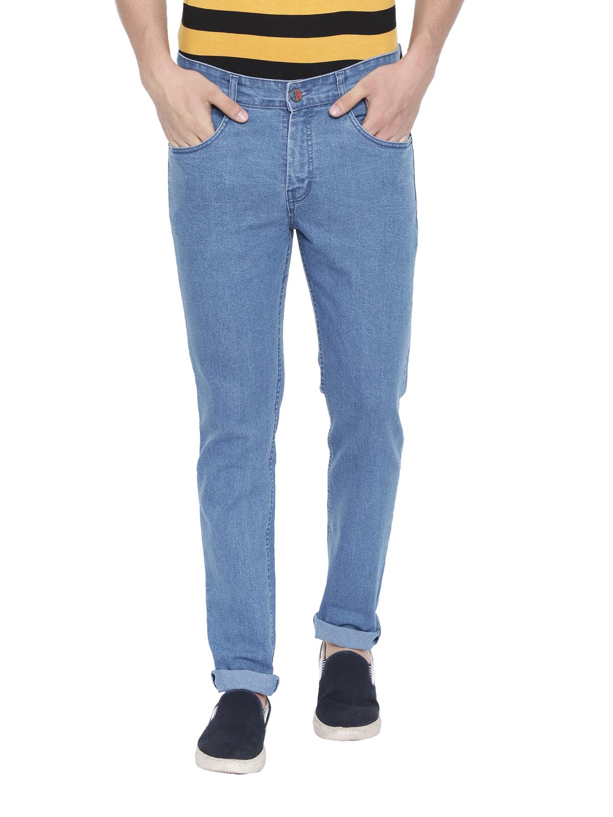 CINOCCI Men's Slim Jeans