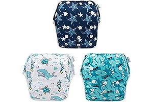 Babygoal Baby & Toddler Boy and Girl Swim Diapers