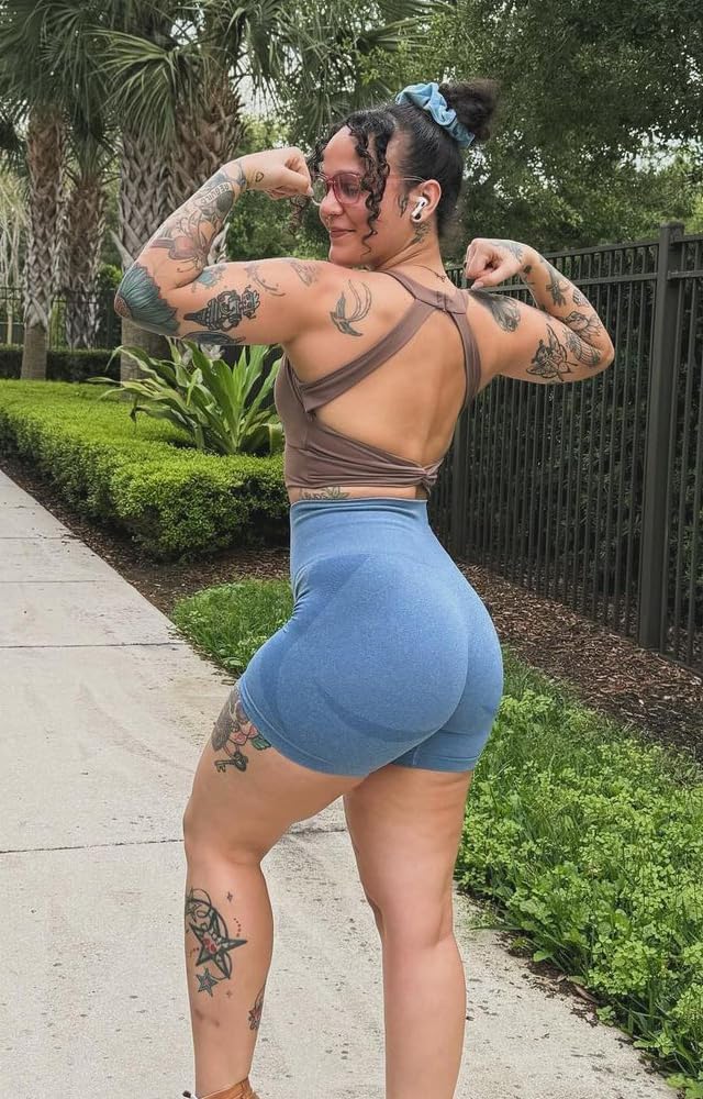 Aoxjox Women's Workout Sports Bras Twist Front Fitness Training Gym Bra Yoga Crop Lola Tank - Image 2