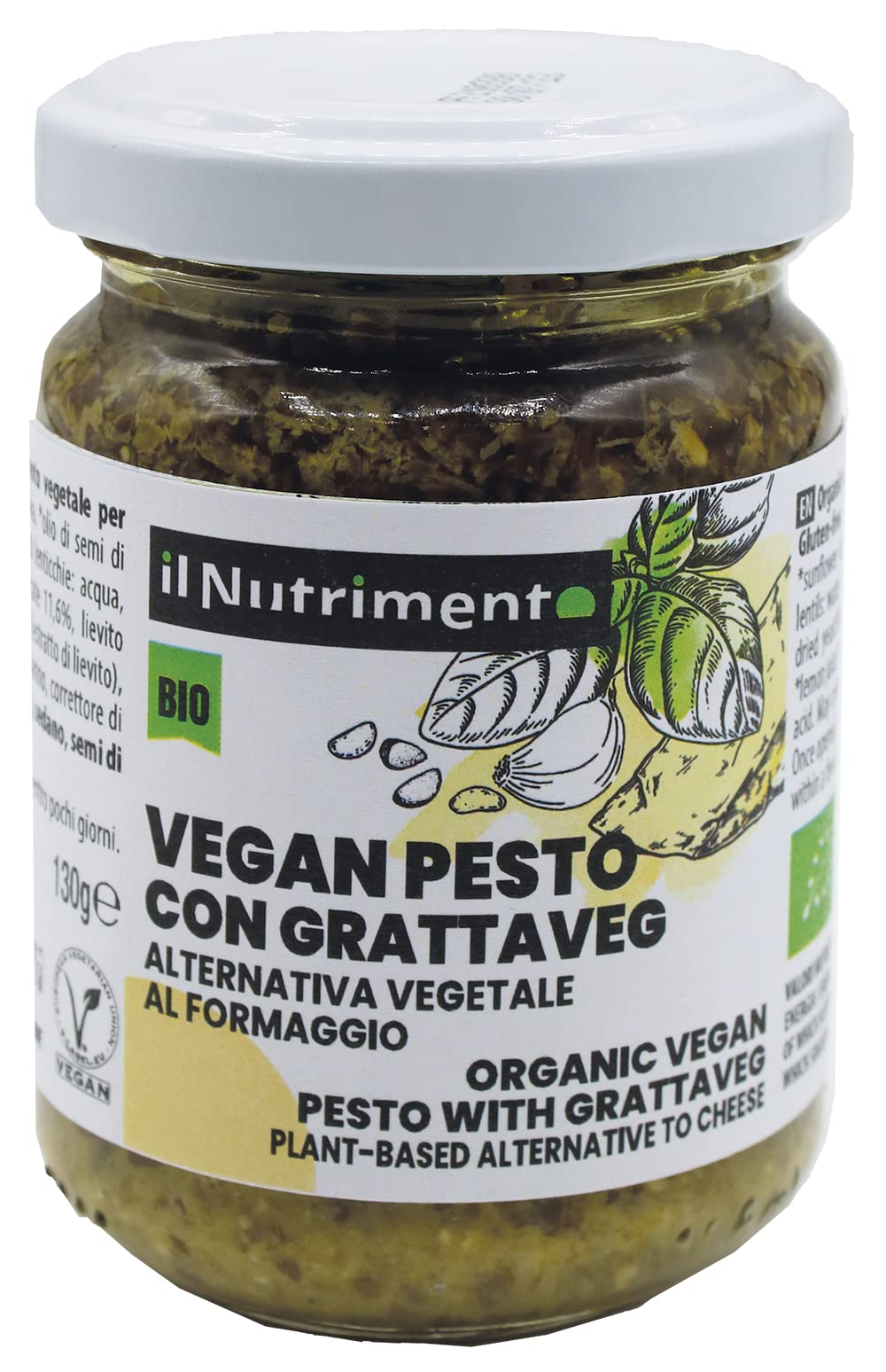 VEGAN PESTO CON GRATTAVEG