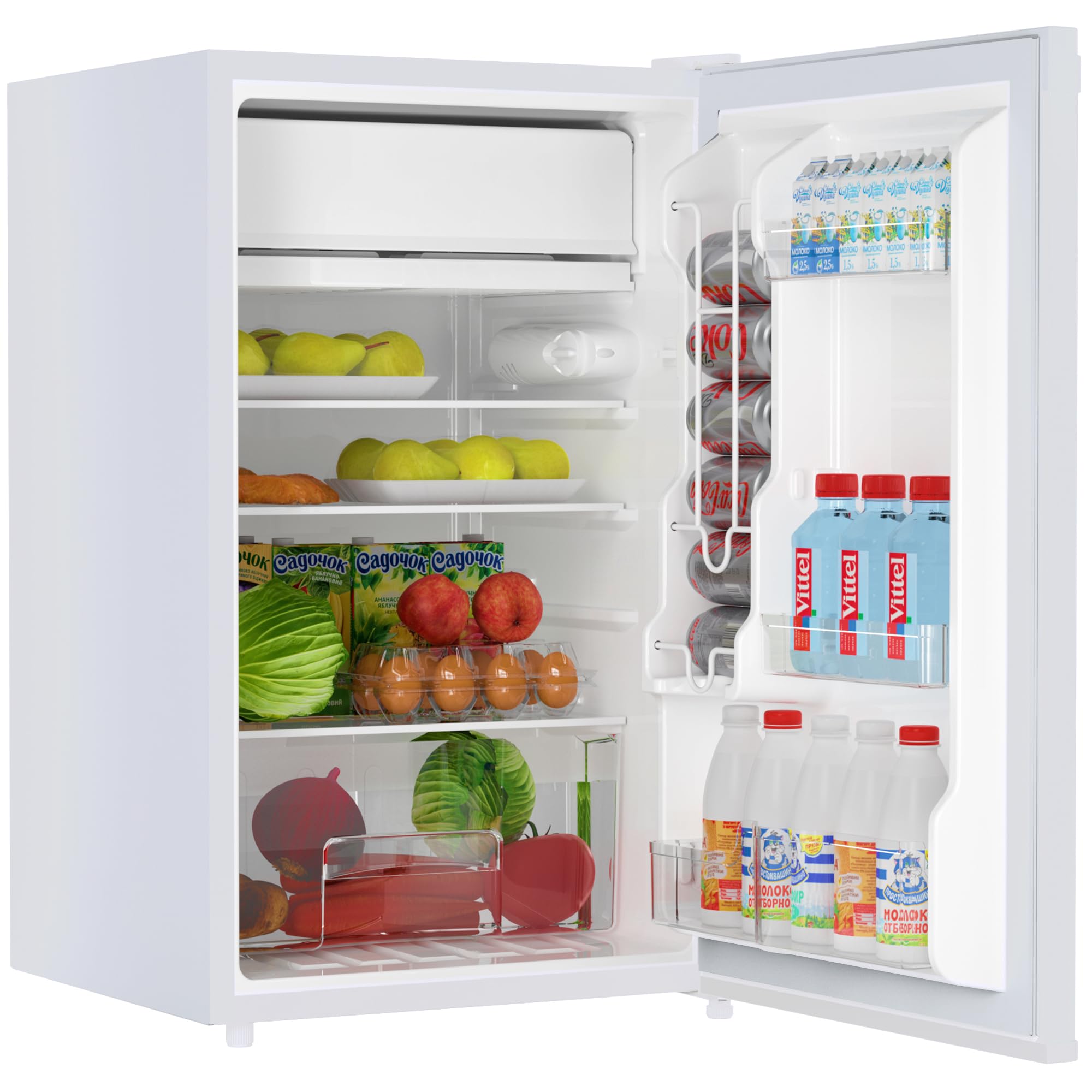 PeakPursuit 4.3 cu ft Compact Freezer White
