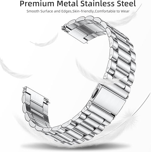 Miniatura 8 de Lerobo Correa compatible con Samsung Galaxy Watch 4/Active 2 Watch de 1.575 pulgadas, 1.732 pulgadas, Watch 4 Classic Band 1.812 pulgadas, Galaxy