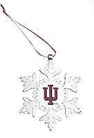 Vista 26 de Adorno navideño de copo de nieve de Alabama Crimson Tide