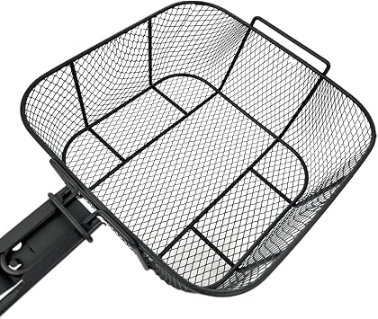 Nexgrill Deep Fryer Basket with Removable Wooden Handle, Non-Stick Graphite Fish Fry Basket with Locking Lid for Seafood, Crawfish, Fries & Outdoor Cooking - 530-0020A