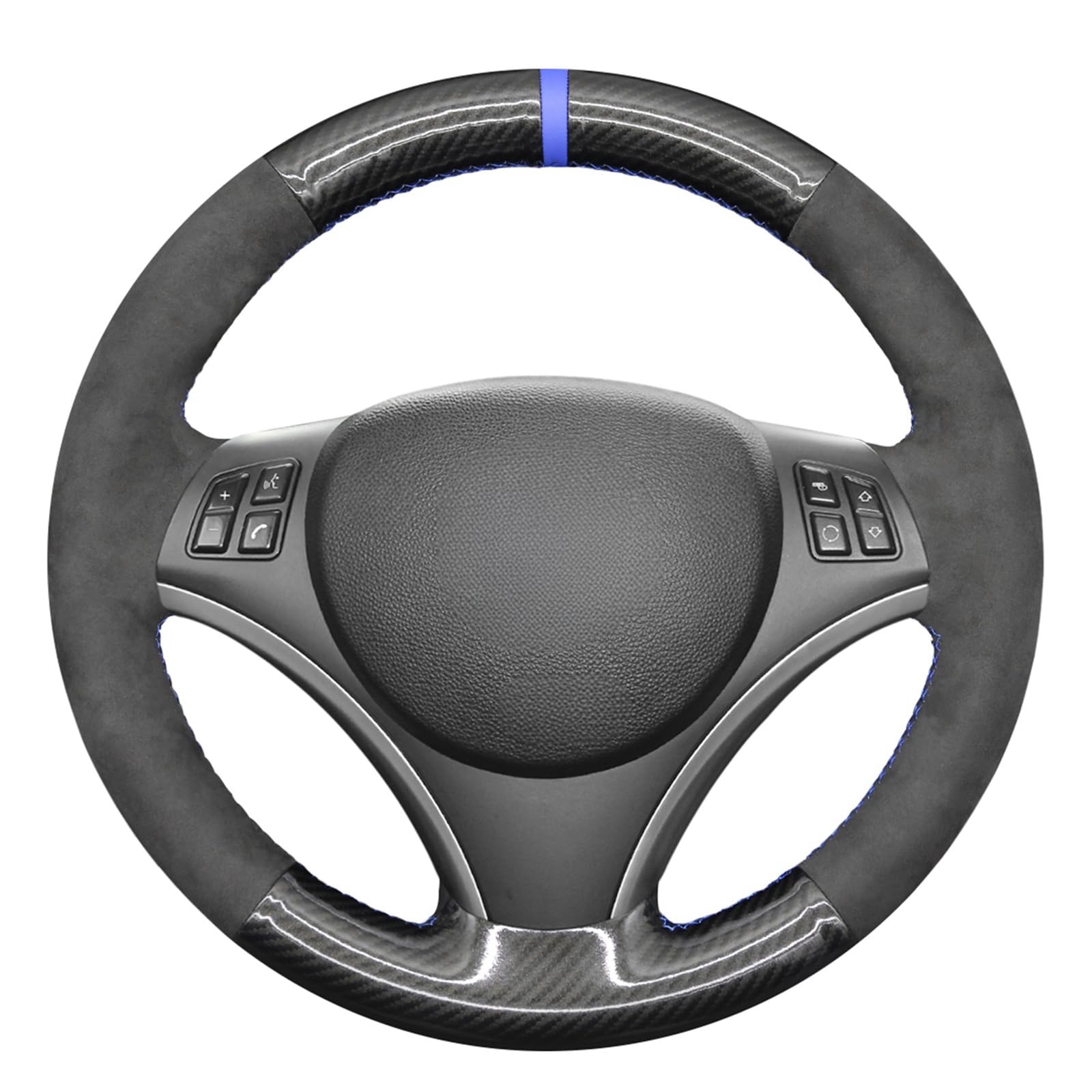 MEWANT - Funda de volante para Toyota Sienna 2011-2014 con costuras a