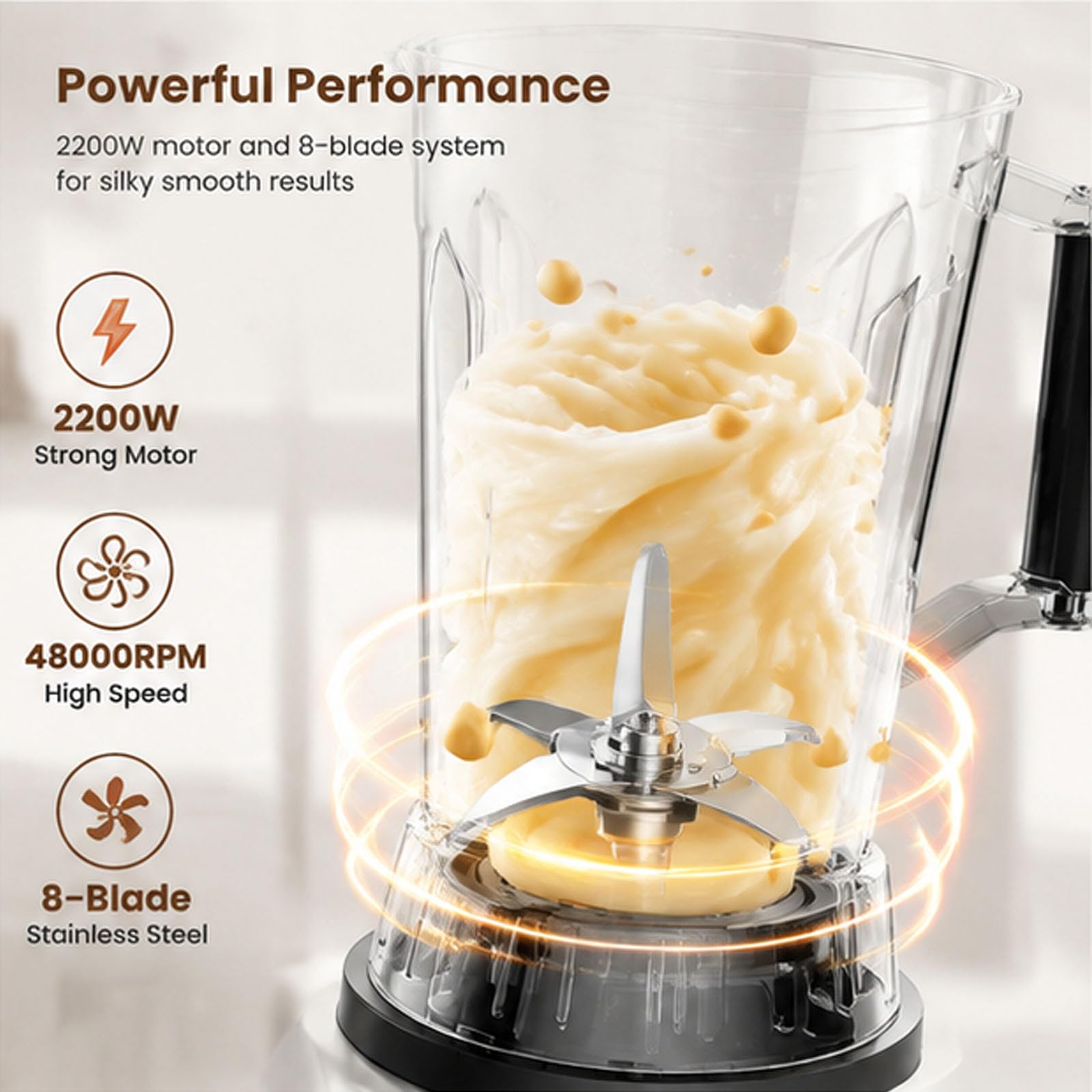 6L Frullatore professionale completamente automatico per latte di soia