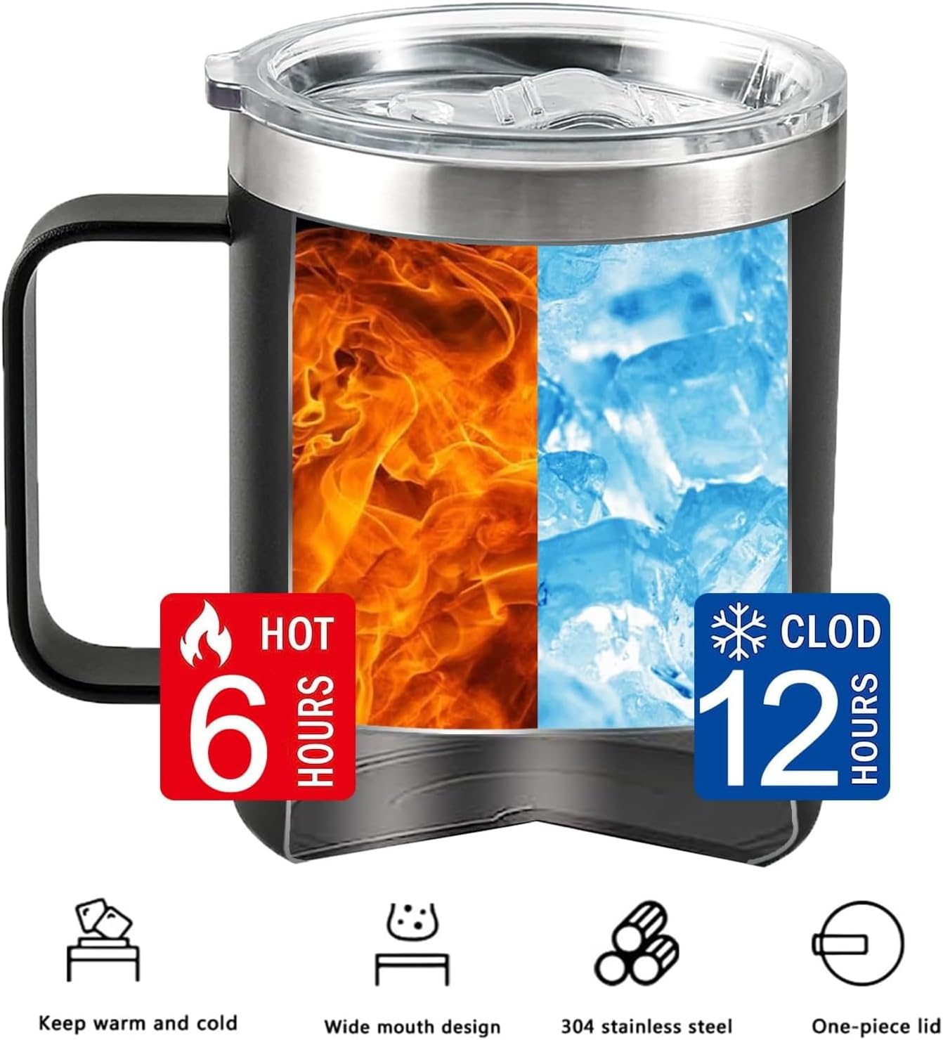 Groom Gift from Bride - Stainless Steel Wine Mug with Lid 12oz for Groom to Be Gifts, Engagement Gifts, Wedding Gifts, Funny Newlywed Cup Gifts - Image 5