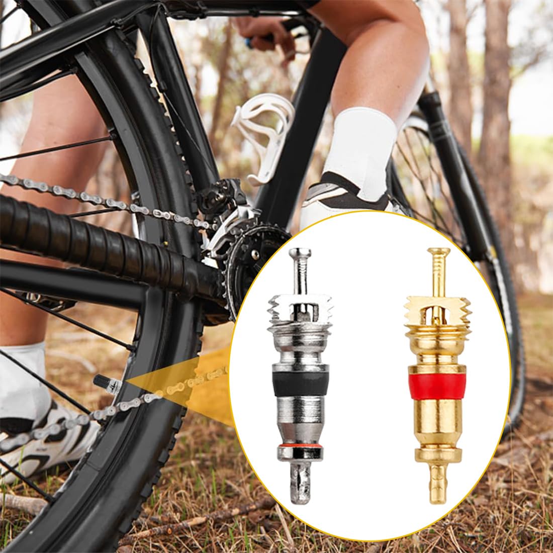 Kit Dépose Valve Pneu - Extracteur + 32 Obus De Rechange Pour Voiture & Vélo