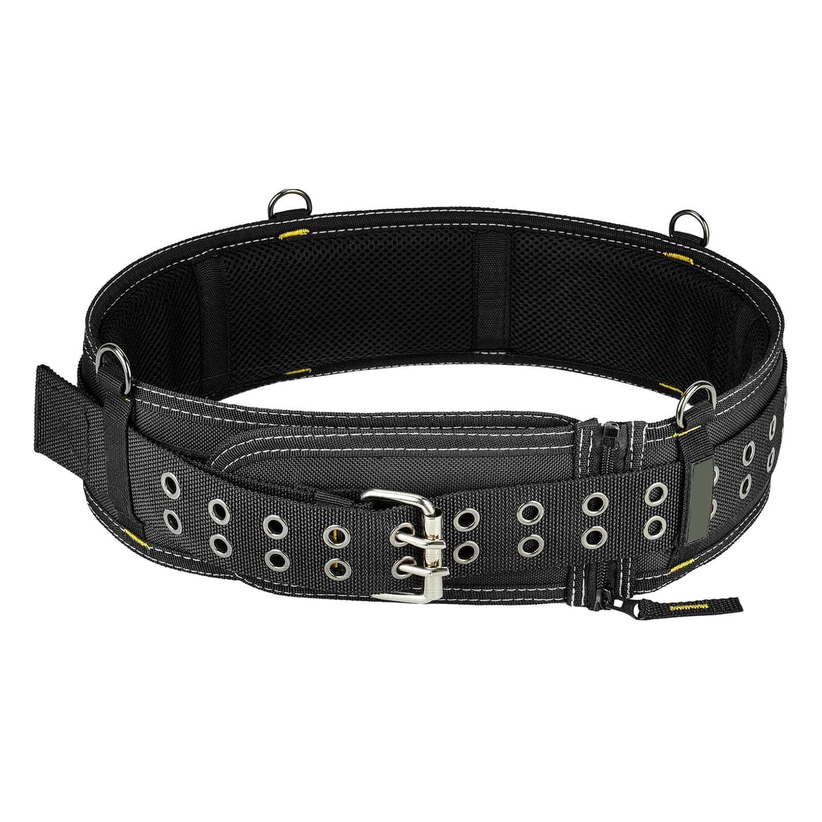 Jazuaiao Tool Storage Belt for Men with Detachable Extension Strap for Electricians Carpenters and Handymen Breathable Tool Belt