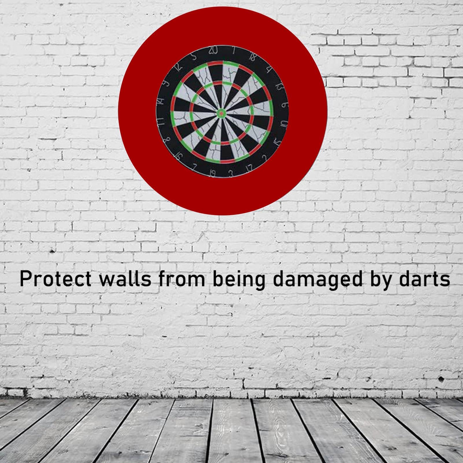 Dart Board Surround,Cornice For Freccette,Protezione Da Parete Portatile Per Bersagli Per Freccette In Materiale EVA, Bordo Stabile Di Giunzione, Per Freccett