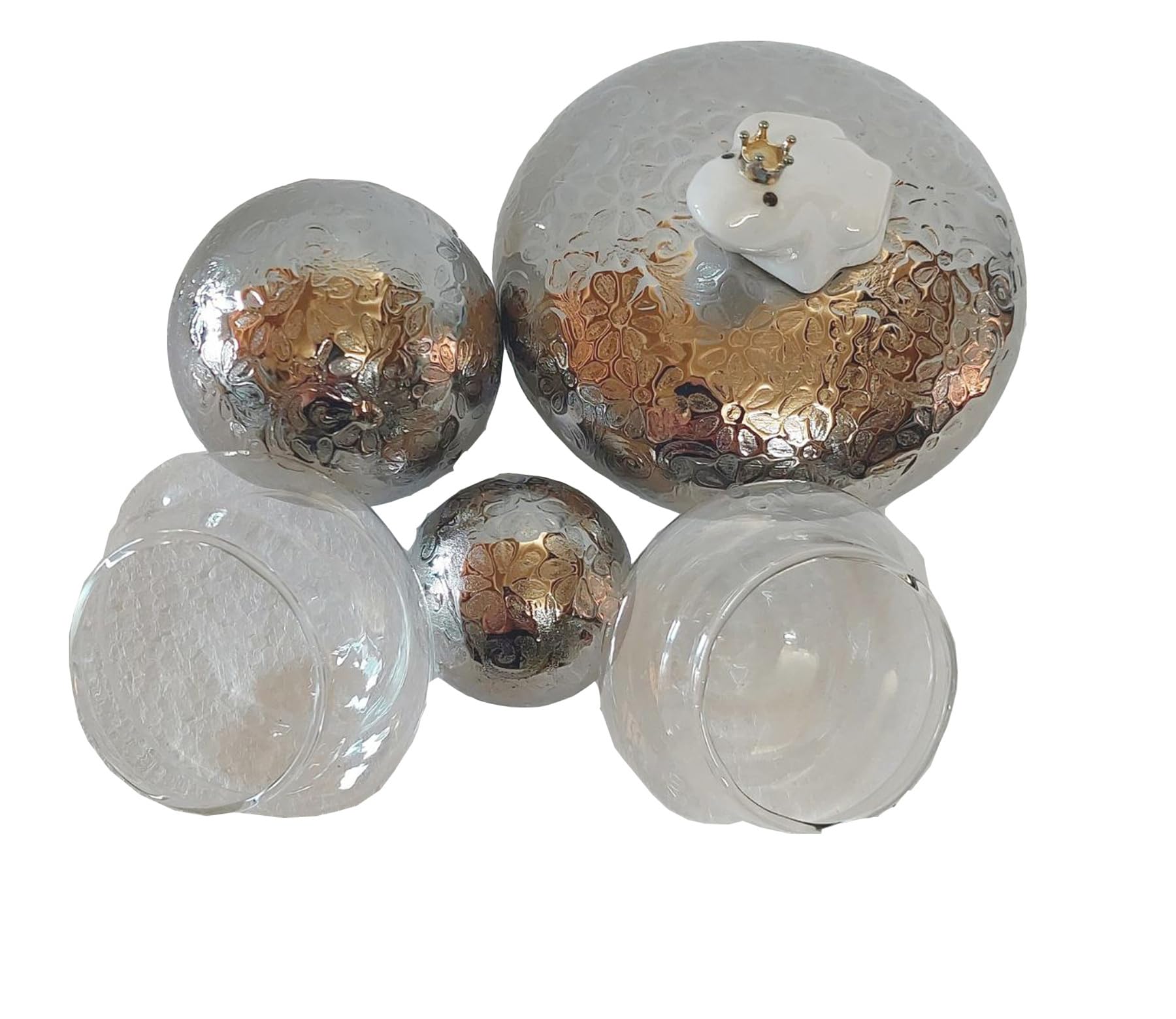 Storm's Gartenzaubereien Miniteich - Set completo con rana galleggiante in ceramica e ciotole per lumini