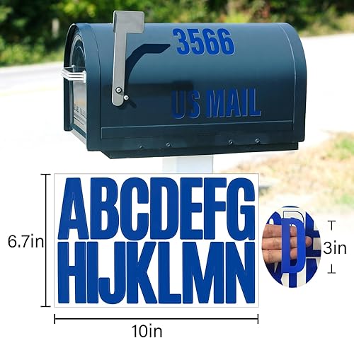Vista 242 de Calcomanías de letras, 300 piezas, 30 hojas, vinilo autoadhesivo, impermeable, números de buzón, alfabeto para buzón, ventana, puerta, letrero, Negro