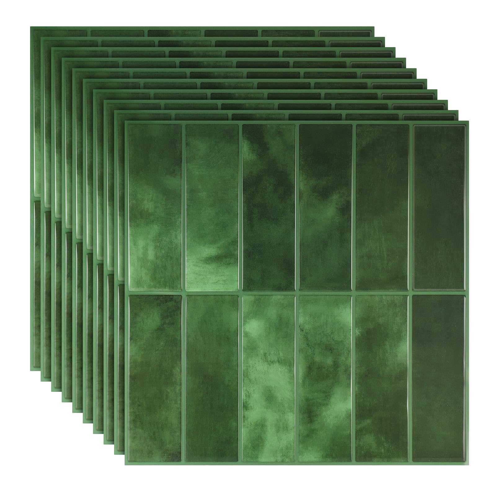 Starvortex 10 Pcs Peel and Stick Wall Tiles, 3D Self Adhesive Wall Tiles